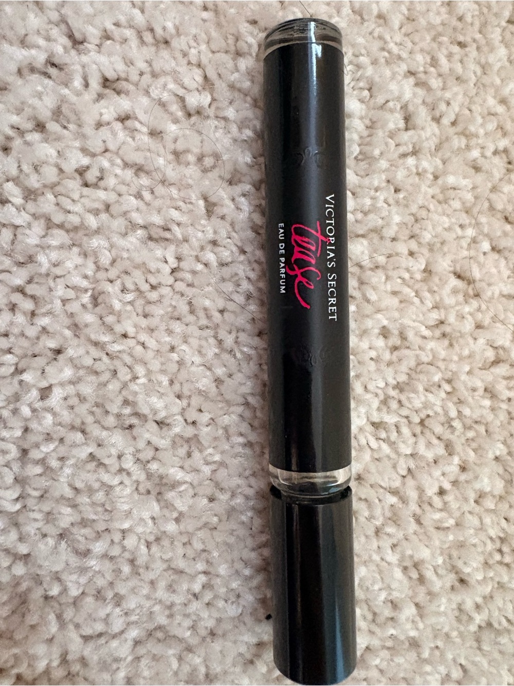 Victoria's Secret Tease Rollerball - Black with Pink Logo